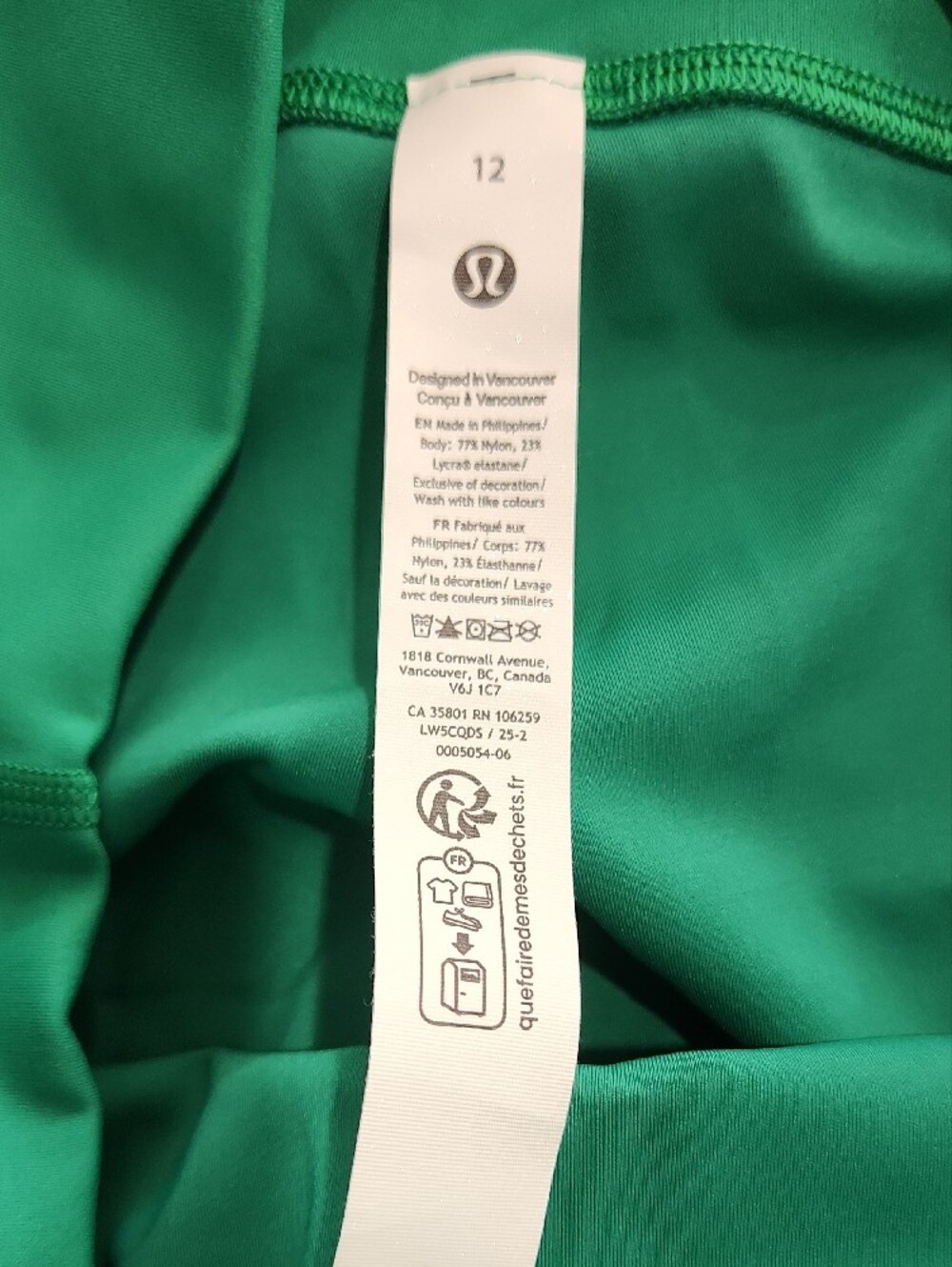 Lululemon Green Active Leggings - Picture 6 of 6